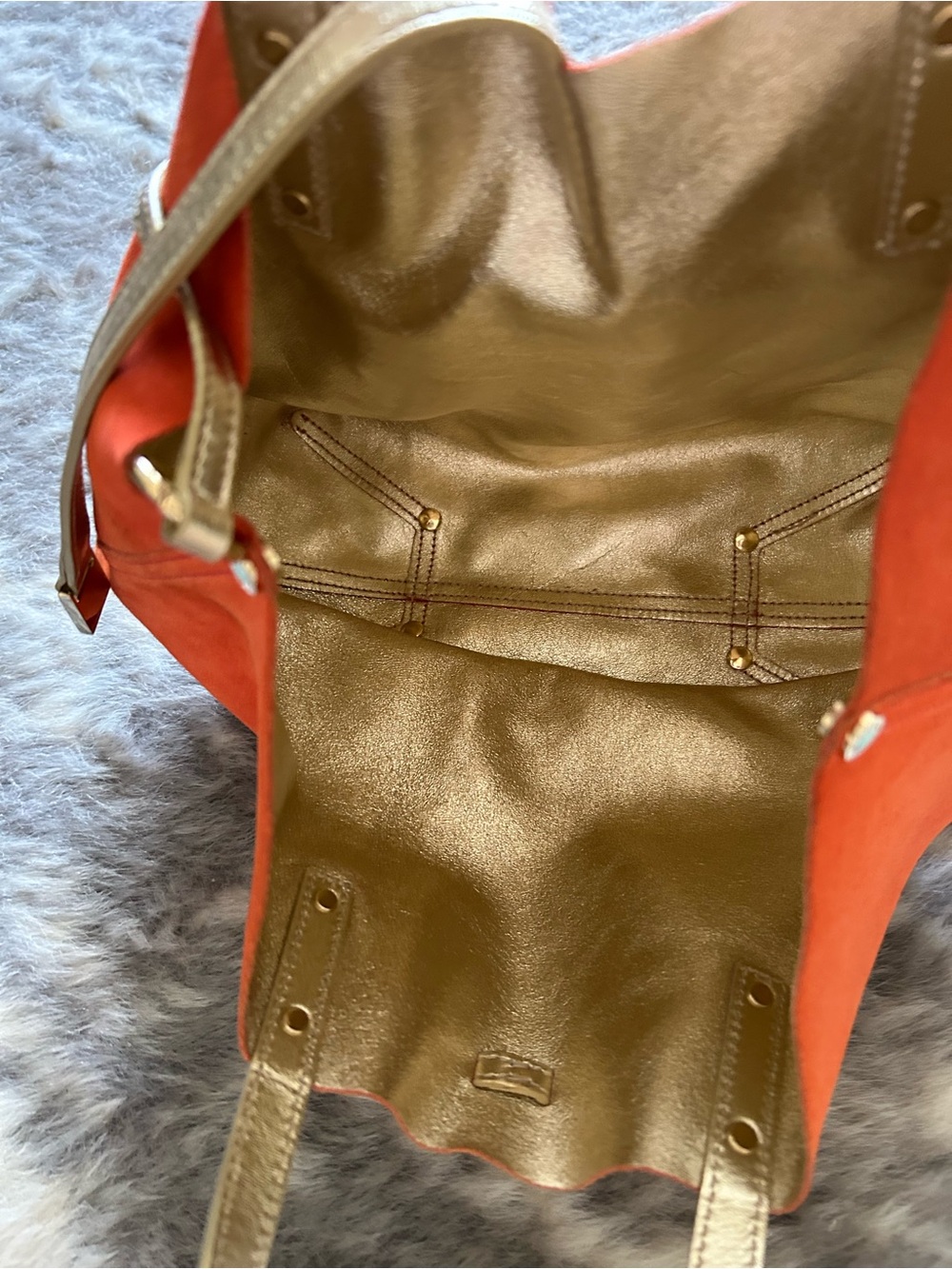 Tiffany & Co. Reversible Swede Tote - Picture 6 of 9